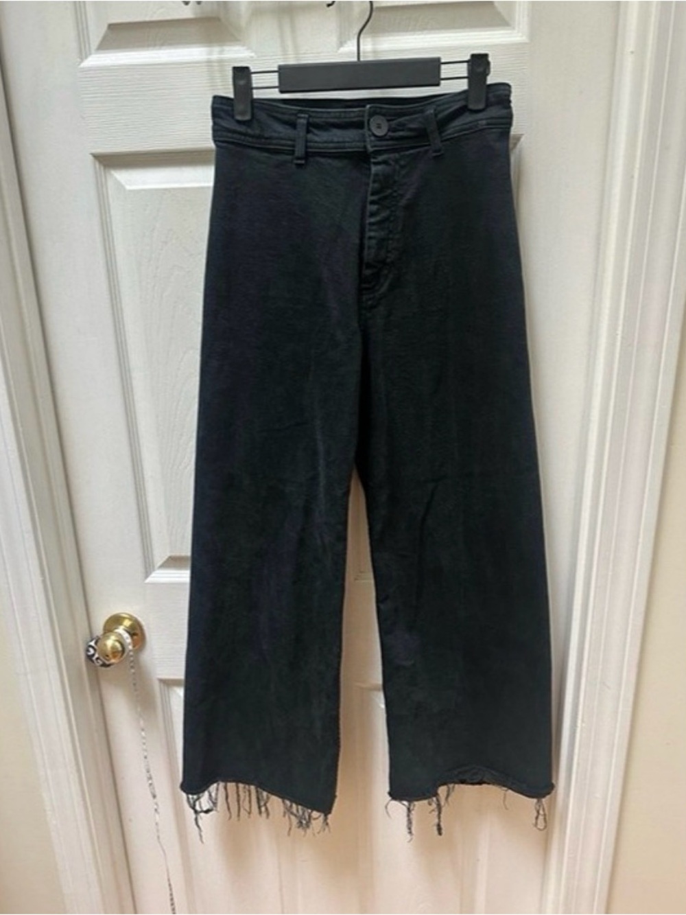 Zara Marine Straight Wide-Leg Jeans - Women's